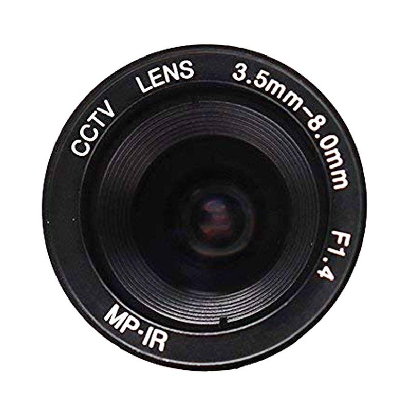 Dahszhi 3.5-8.0mm F1.4 CCTV Lens CS Mount Manual Focus Zoom Focal IR 1/3" 1:1.4 for Security IP Camera - Image 4